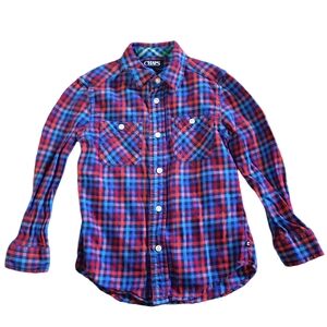👦🏻Boys Size 5 Buttoned Down Flannel👦🏿